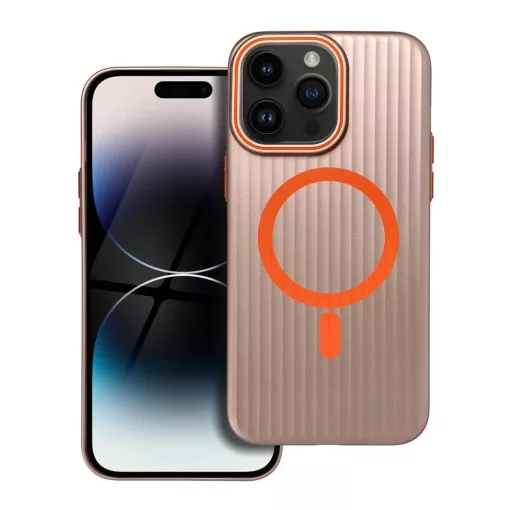 iPhone 14 PRO MAX készülékhez MagSafe-kompatibilis tok Titanium Desert