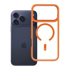   ROAR case MAG BUMPER MagSafe-kompatibilis tok iPhone 17 Pro Max készülékhez narancssárga