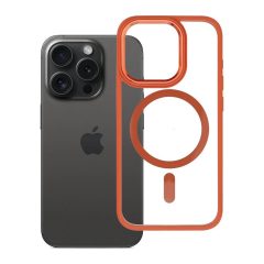   ROAR case MAG BUMPER MagSafe-kompatibilis tok iPhone 15 Pro készülékhez narancs
