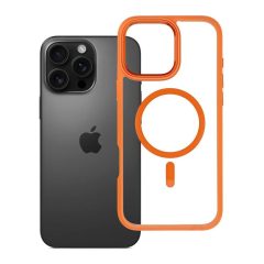   ROAR case MAG BUMPER MagSafe-kompatibilis tok iPhone 16 Pro Max készülékhez narancssárga