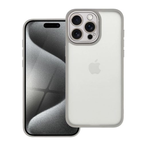 VARIETE tok iPhone 15 Pro Max készülékhez, acél