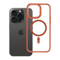  ROAR case MAG BUMPER MagSafe-kompatibilis tok iPhone 15 Pro Max készülékhez narancssárga