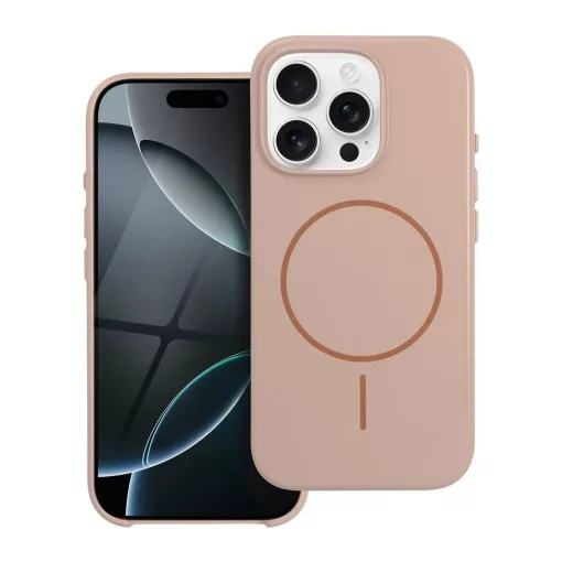 iPhone 17 PRO készülékhez Glossy Mag Cover MagSafe-kompatibilis tok, sivatagi arany