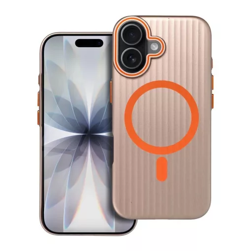 Simply MagSafe-kompatibilis tok iPhone 17 készülékhez titanium desert