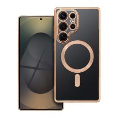   Electro Mag Cover tok Samsung S25 ULTRA készülékhez MagSafe-kompatibilis arany