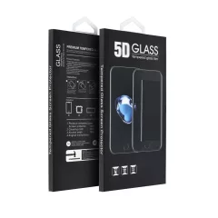   5D Full Glue edzett üvegfólia iPhone 14 Pro készülékhez matt fekete