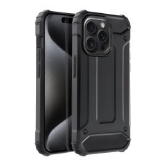 iPhone 15 Pro készülékhez Armor tok fekete
