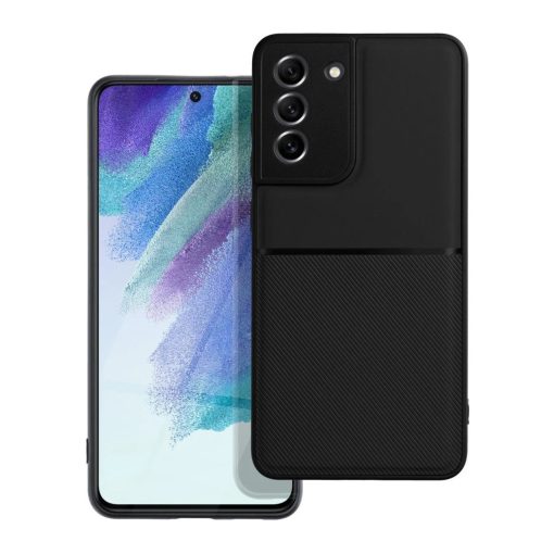 Samsung S21 FE készülékhez tok Noble fekete