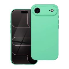 iPhone 17 készülékhez AIR szilikon tok 2mm menta