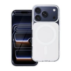   iPhone 16 Pro készülékhez tok Clear Fusion Mag Cover, MagSafe kompatibilis, fehér