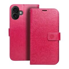 MEZZO tok iPhone 16 Plus készülékhez Mandala magenta
