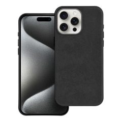   Woven Mag Cover tok iPhone 15 Pro Max készülékhez MagSafe-kompatibilis fekete