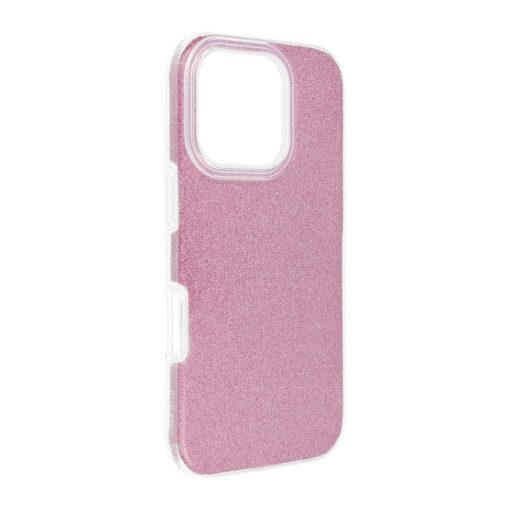 iPhone 16 PRO készülékhez tok ragyogó rózsaszín