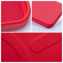   SILICONE MAG COVER tok MagSafe-kompatibilis Samsung A17 készülékhez piros