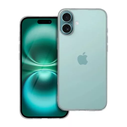 CLEAR Case 2 mm tok iPhone 16 Plus készülékhez kameravédelemmel átlátszó