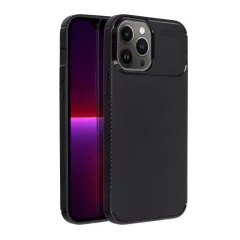iPhone 13 Pro Max készülékhez Carbon Premium tok fekete