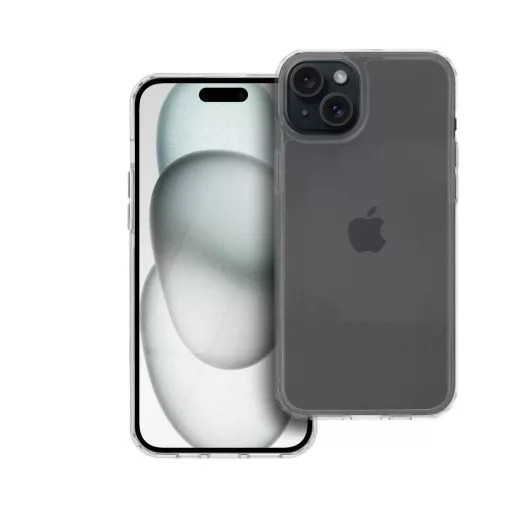 iPhone 15 PLUS készülékhez Super Clear Hybrid tok, átlátszó