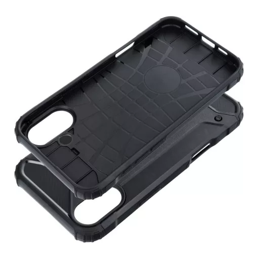 iPhone 16 PLUS készülékhez Armor tok fekete