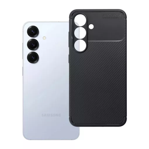 Carbon Premium tok Samsung S25 készülékhez fekete