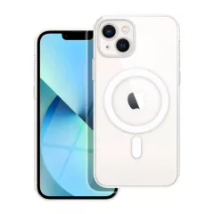   iPhone 13 készülékhez Clear Mag Cover tok STR kamera védelemmel MagSafe-kompatibilis átlátszó