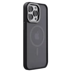   X-ONE Dropguard Magnetic Case Air MagSafe kompatibilis tok Apple iPhone 16 Pro készülékhez fekete
