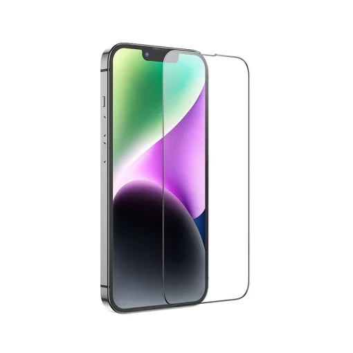 Hoco HD 5D Guardian shield edzett üvegfólia iPhone 13/13 Pro/14/16e/SE 4 (2025) készülékhez, 10 darab, fekete