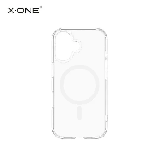 X-ONE Endura Clear tok (MagSafe kompatibilis) Apple iPhone 16 Plus készülékhez, átlátszó
