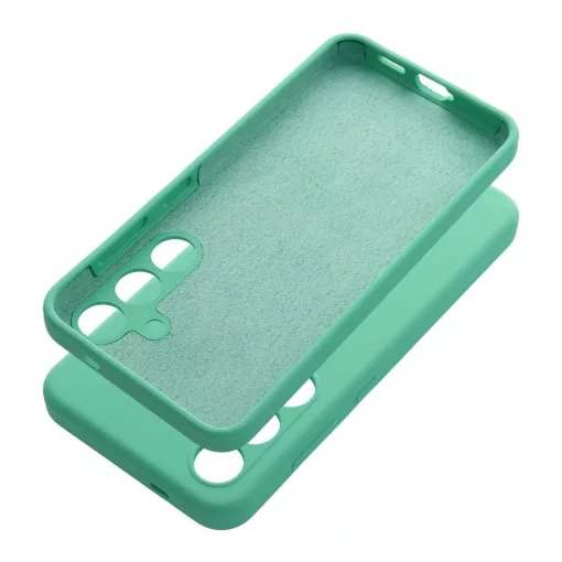 Szilikon tok Samsung S25 FE készülékhez 2mm menta