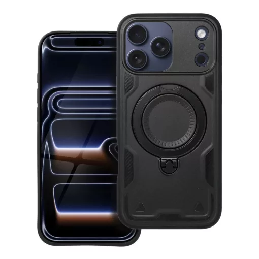 Frost Armor tok iPhone 17 PRO MAX készülékhez – fekete