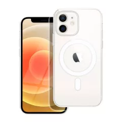   Clear Mag Cover (STR) tok iPhone 12 Mini készülékhez, MagSafe-kompatibilis, átlátszó