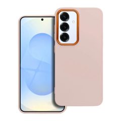   FRAME tok Samsung Galaxy S25 készülékhez púderrózsaszín