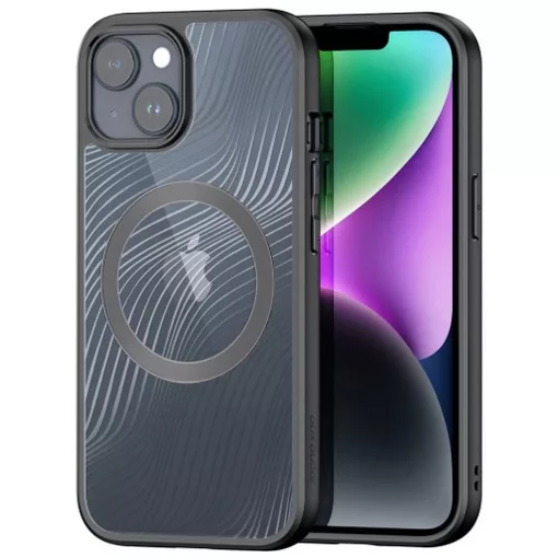 DUX DUCIS AIMO MAG MagSafe-kompatibilis tok iPhone 15 Plus készülékhez fekete