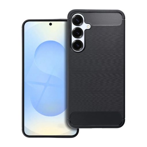 Samsung S25 PLUS készülékhez tok, szénfekete