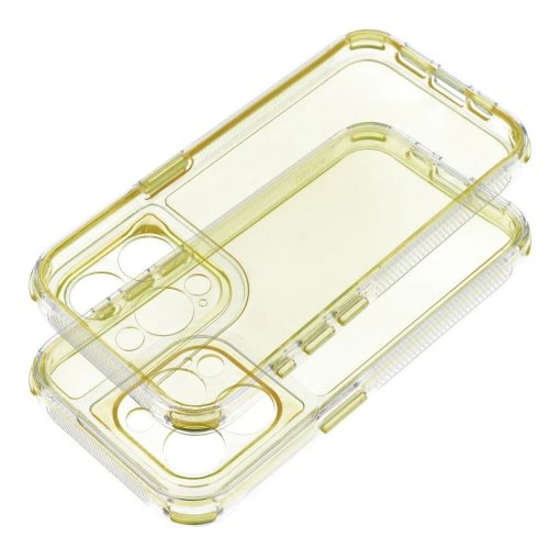 iPhone 16 Pro Max készülékhez Matrix Clear tok sárga