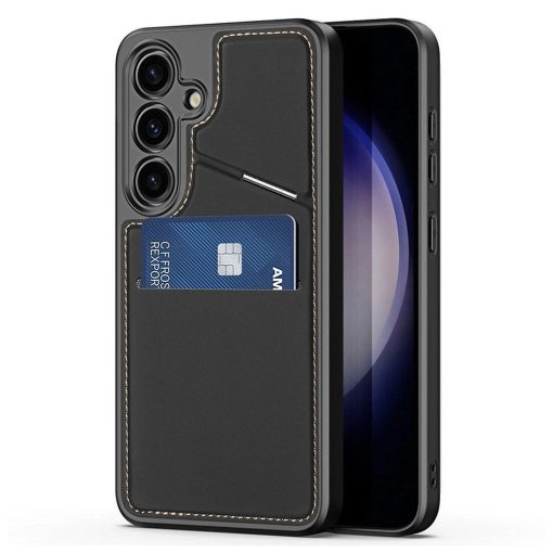 DUX DUCIS RAFI II MAG tok állvánnyal, MagSafe-kompatibilis, Samsung S24 Plus készülékhez, fekete