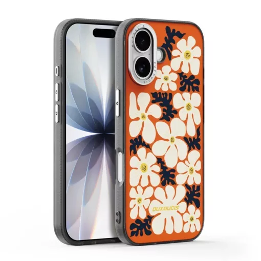 DUX DUCIS MORO tok iPhone 17 készülékhez narancssárga