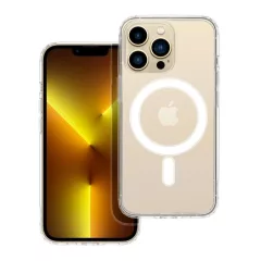   iPhone 13 Pro készülékhez tok Mag Cover (STR) MagSafe kompatibilis átlátszó