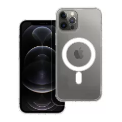   iPhone 12 Pro Max készülékhez Clear Mag Cover tok (STR) MagSafe-kompatibilis, átlátszó