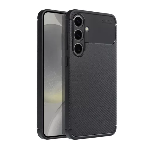 Samsung S24 PLUS készülékhez Carbon Premium tok fekete