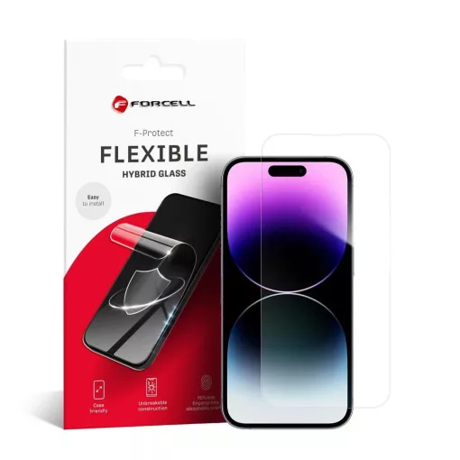 Forcell Flexible Nano Glass hibrid üvegfólia iPhone 14 Pro készülékhez