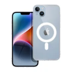   iPhone 14 PLUS készülékhez MagSafe-kompatibilis tok Clear Mag Cover (STR) átlátszó