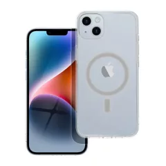   iPhone 14 PLUS készülékhez Clear Mag Cover tok (STR / CAMERA PROTECTION) MagSafe-kompatibilis átlátszó