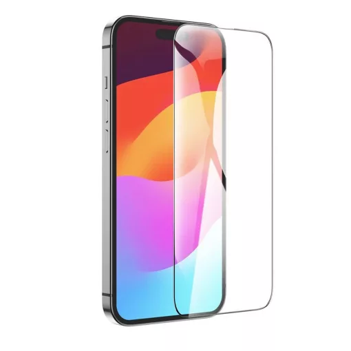 Hoco HD 5D Guardian Shield edzett üvegfólia iPhone 15 PRO készülékhez, 10 darab, fekete