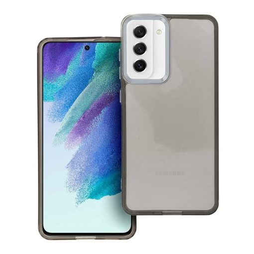 Samsung S21 FE tok készülékhez, gyöngyházfekete