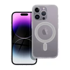   iPhone 14 Pro készülékhez tok, Clear Mag Cover (STR / kameravédelem), MagSafe-kompatibilis, átlátszó