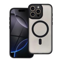   iPhone 16 Pro készülékhez Variete Mag Cover tok, MagSafe kompatibilis, fekete