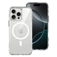   ROAR case SLIM DEFENDER MagSafe-kompatibilis tok iPhone 17 készülékhez, átlátszó