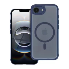   iPhone 14 készülékhez MagSafe-kompatibilis tok – Full Matte Mag Cover – kék