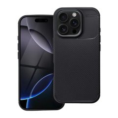 iPhone 16 Pro készülékhez Carbon Premium tok, fekete