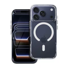   ROAR case SLIM DEFENDER tok MagSafe-kompatibilis iPhone 17 Pro készülékhez, átlátszó